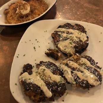 Half Shell Oyster House - Seafood Stuffed Portobellos - Seafood Near Me - Covington, Louisiana Half Shell Oyster House - Seafood Stuffed Portobellos - Seafood Near Me - Covington, Louisiana