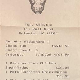 Receipt