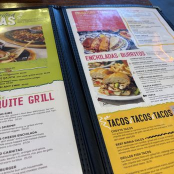Chevys Fresh Mex - Filthy menu food spots all over it and grimy yucky to touch let alone look at. When are they wiped down - Mexican Near Me - Union City, California Chevys Fresh Mex - Filthy menu food spots all over it and grimy yucky to touch let alone look at. When are they wiped down - Mexican Near Me - Union City, California