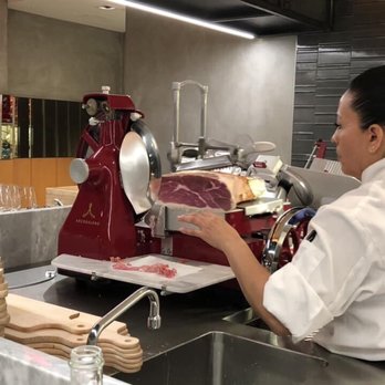Officina - Slicing prosciutto - Italian Near Me - Washington, DC, District of Columbia Officina - Slicing prosciutto - Italian Near Me - Washington, DC, District of Columbia