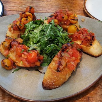 Brava Garden Eatery - Bruschetta, $11.95 - Wine Bars Near Me - Pleasanton, California