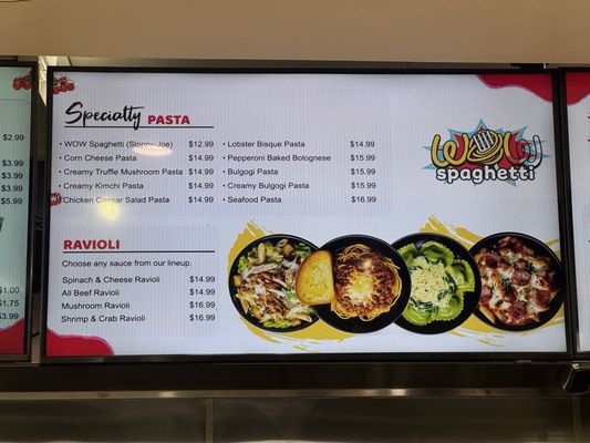 Menu photo 2 Wow Spaghetti Westminster, CA Menu photo 2 Wow Spaghetti Westminster, CA