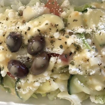 Souvlaki and Panini - Salad that comes with the souvlaki dinner for 2 - Greek Near Me - Toronto, Ontario Souvlaki and Panini - Salad that comes with the souvlaki dinner for 2 - Greek Near Me - Toronto, Ontario