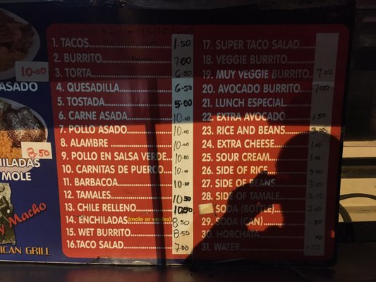 Menu photo 3 Muy Macho Mexican Grill Seattle, WA Menu photo 3 Muy Macho Mexican Grill Seattle, WA