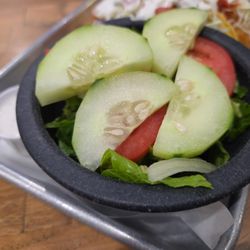 Mariscos El Guero Baja Style Ceviche Bar - Baja Taco Combo with Salad