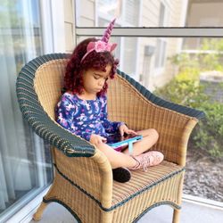 Stylist Inside - My granddaughter with Pink fun color :)