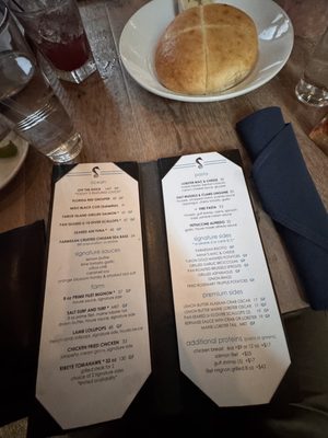 Menu photo 1 Salt on Mass Indianapolis, IN