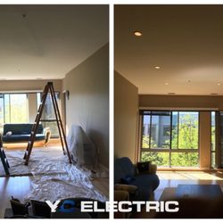 Recess light installation in tenleytown