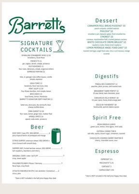 Menu photo 6 Barrett's Quality Eats Coralville, IA Menu photo 6 Barrett's Quality Eats Coralville, IA