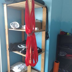 Athlete Recovery Lab - More boots, maps, and other stretching/recovery equipment.