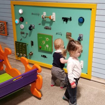 OutSlide In - Wall in the little kid area. - Indoor Playcenter Near Me - Charleston, South Carolina