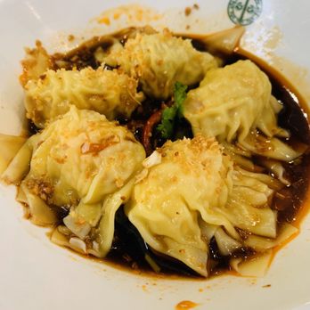 Tim Ho Wan - Wontons in spicy sauce - Dim Sum Near Me - Honolulu, Hawaii Tim Ho Wan - Wontons in spicy sauce - Dim Sum Near Me - Honolulu, Hawaii