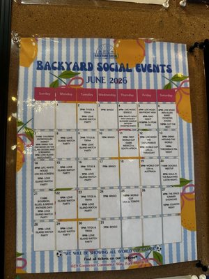 Menu photo 1 Backyard Social Fort Myers, FL