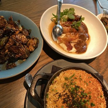 Aba - Crispy Chicken Thigh, Truffle Baked Orzo, Brussels Sprouts - Mediterranean Near Me - Chicago, Illinois