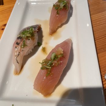 Sushi Karen - Albacore (2) and Spanish mackerel (1) - Sushi Bars Near Me - Pasadena, California