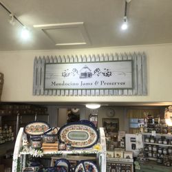Mendocino Jams & Preserves - Inside cute store