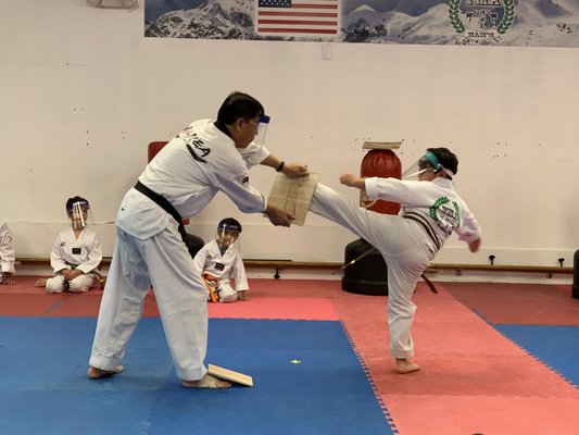 Grand Master Nam - He is certified Instructor Tae Kwon Do 8th degree from South Korea since 1970.