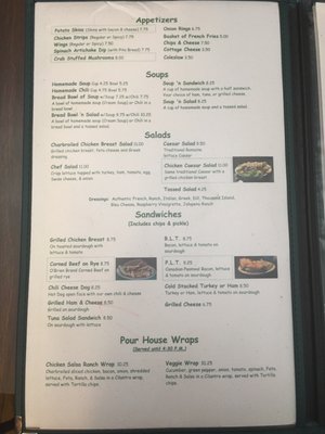 Menu photo 8 Dick's Pour House Lake Leelanau, MI