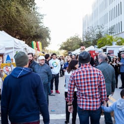 Coral Gables Food Wine Spirits Festival - That's right it was actually cold in Miami