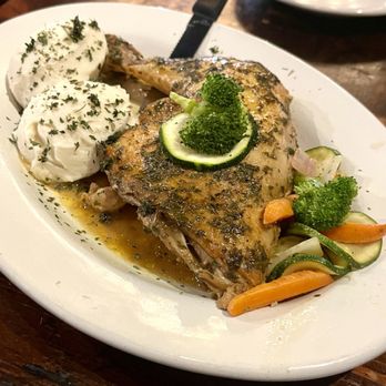 Asado Argentinian Grill - Pollo al Tropical (with mashed potatoes) - Argentine Near Me - Orem, Utah