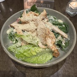 Brass Bar & Grill - Caesar Salad w/ Cajun Grilled Chicken