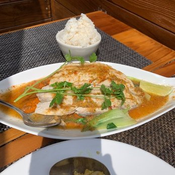 Turmeric Thai Kitchen - Sea Bass Lime Chili - Thai Near Me - La Jolla, California Turmeric Thai Kitchen - Sea Bass Lime Chili - Thai Near Me - La Jolla, California