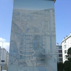 Fresque de Lyon - Les Hauts Fourneaux