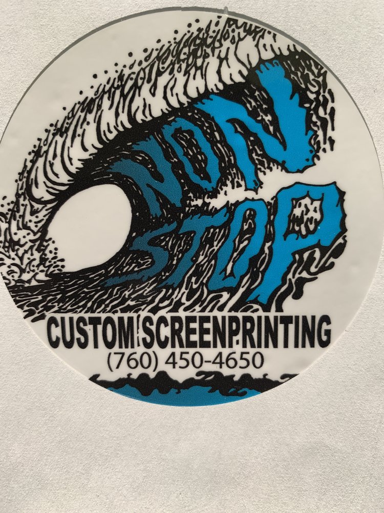 NONSTOP SCREEN PRINTING 1326 Cornish Dr, Oceanside, California Screen Printing Phone