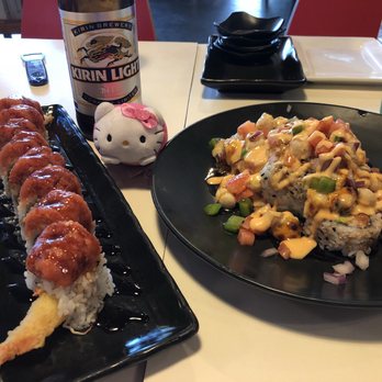 Dada Sushi - Red Train & Baked Scallop Roll - Japanese Near Me - Murrieta, California Dada Sushi - Red Train & Baked Scallop Roll - Japanese Near Me - Murrieta, California