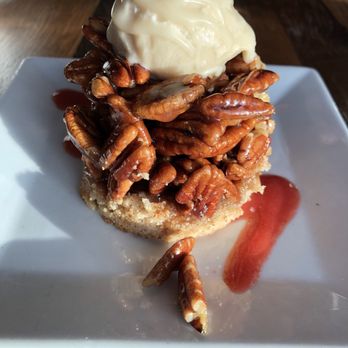 Ravens' Restaurant - Pecan torte - Vegan Near Me - Mendocino, California Ravens' Restaurant - Pecan torte - Vegan Near Me - Mendocino, California