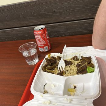 Sultan Gyro Grill & Shawarma - a meal in a styrofoam container - Mediterranean Near Me - Seattle, Washington Sultan Gyro Grill & Shawarma - a meal in a styrofoam container - Mediterranean Near Me - Seattle, Washington