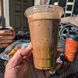 iced mocha drink iced mocha drink