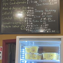 E’s Fish and Chips - Menu
