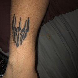 Smokin' Aces Tattoo Company - Head of sauron I got this summer.