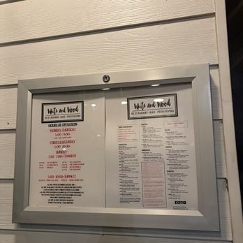 White and Wood - Wine Bars Near Me - Greensboro, North Carolina