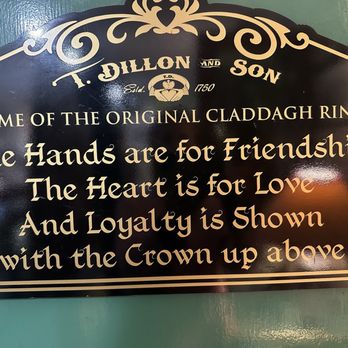 Thomas Dillon Claddagh Gold - 9/2025 - Jewelry Near Me - Galway, G