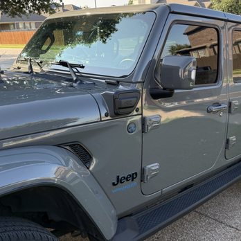 Xquisite Auto Spa - Tint close up - Auto Detailing Near Me - Fort Worth, Texas