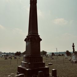 Presbyterian Cemetery - Largest marker
