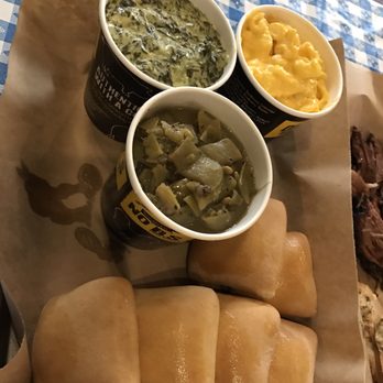 Dickey's Barbecue Pit - Green beans, mac&cheese, creamed spinach with bread - American Near Me - Duarte, California Dickey's Barbecue Pit - Green beans, mac&cheese, creamed spinach with bread - American Near Me - Duarte, California