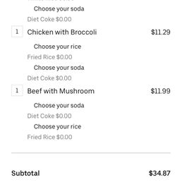 Order from uber eats Order from uber eats