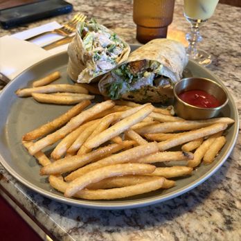 Flamant - Chicken Caesar wrap - Cocktail Bars Near Me - Plano, Texas Flamant - Chicken Caesar wrap - Cocktail Bars Near Me - Plano, Texas
