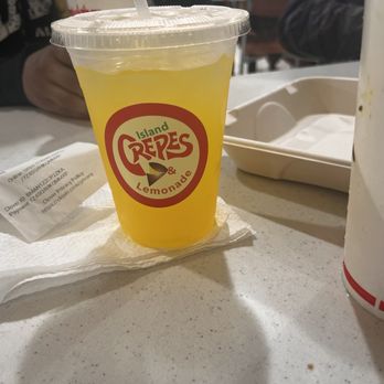 Island Crepes and Lemonade - Mango lemonade - Creperies Near Me - Honolulu, Hawaii