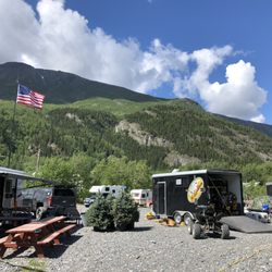 AK eXpeditions - Our Campground in Chitina, The Gateway to Wrangell-St. Elias National Park