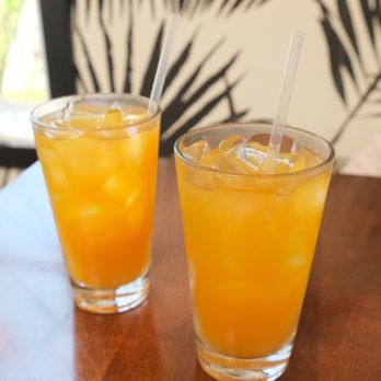 FOB Kitchen - Mango Iced Tea - Filipino Near Me - Oakland, California FOB Kitchen - Mango Iced Tea - Filipino Near Me - Oakland, California