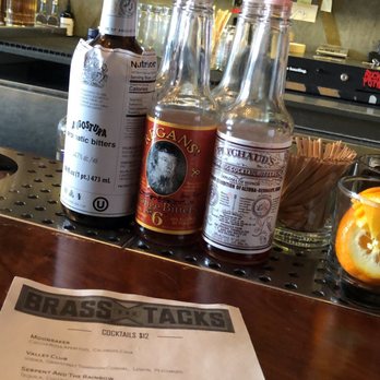 Brass Tacks - Bitters for their bespoke drinks - Cocktail Bars Near Me - San Francisco, California