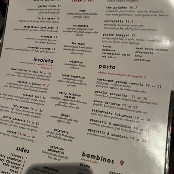 The Parlor - Current menu - March 2023 - Pizza Near Me - Phoenix, Arizona The Parlor - Current menu - March 2023 - Pizza Near Me - Phoenix, Arizona