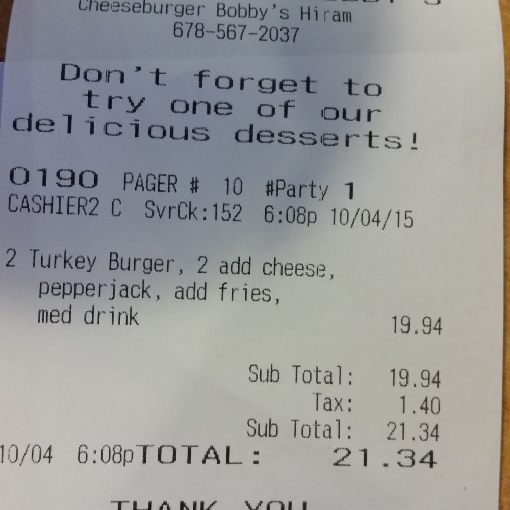 Cheeseburger Bobby's - A little on the ridiculously expensive side... - Burgers Near Me - Hiram, Georgia Cheeseburger Bobby's - A little on the ridiculously expensive side... - Burgers Near Me - Hiram, Georgia