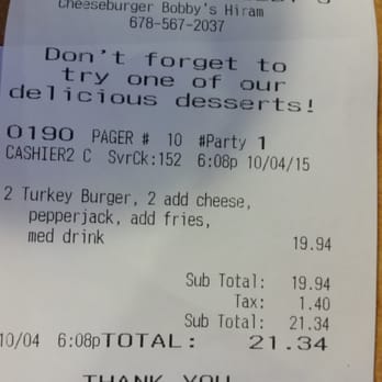 Cheeseburger Bobby's - A little on the ridiculously expensive side... - Burgers Near Me - Hiram, Georgia Cheeseburger Bobby's - A little on the ridiculously expensive side... - Burgers Near Me - Hiram, Georgia