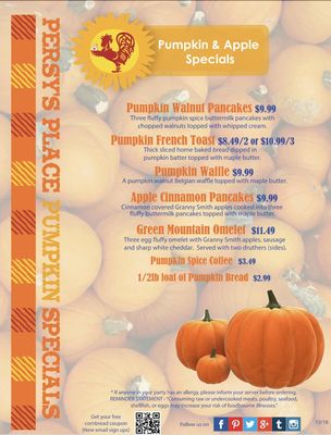 Menu photo 1 Persy's Place Middleboro, MA