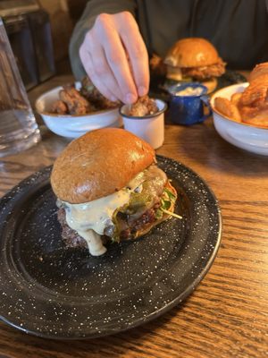 Hill East Burger by null